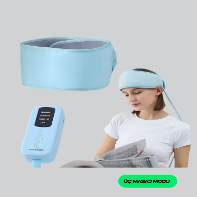 Yumuşak Dokulu Baş Masaj Bandı Günlük Kullanıma Uygun