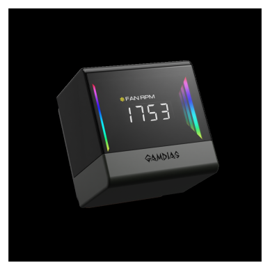 GAMDIAS CHIONE E4-240 240mm ARGB 2 Fanlı Dijital Ekran CPU Sıvı Soğutma(1923)