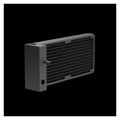 GAMDIAS CHIONE E4-240 240mm ARGB 2 Fanlı Dijital Ekran CPU Sıvı Soğutma(1923)