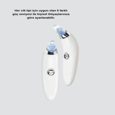 Siyah Nokta ve Gözenek Temizleyici Vakumlu Cihaz – Masajlı Derin Temizlik Teknolojisi