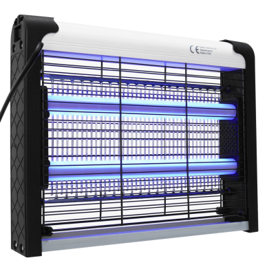 ASONIC AS-A28 Siyah 4W 2000V Masaüstü Zincir Askılı 2adet UV Mor Işıklı Siyah Kasa Sinek Öldürücü(1923)