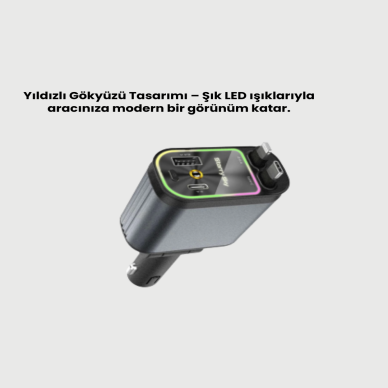 Ford Opel Volvo Skoda Araçlar için 66W Çoklu Hızlı Şarj Cihazı