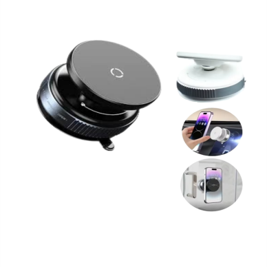 Çok Yönlü Döner Başlıklı Vakumlu Araç Telefon Standı – Sert Yollarda Stabil Kullanım