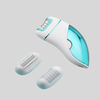 3ü 1 Arada Epilatör Su Geçirmez Metal Başlıklı LED Işıklı 90 Dakika Şarjlı