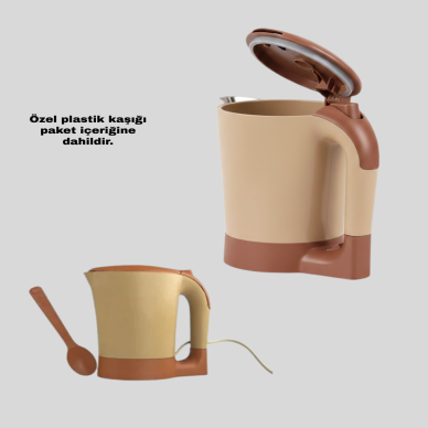 Kettle Özellikli Türk Kahvesi Makinesi Taşınabilir Mini Tasarım