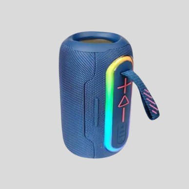 Taşınabilir Mini Bluetooth Hoparlör Güçlü Ses ve Şık Kırmızı Tasarım