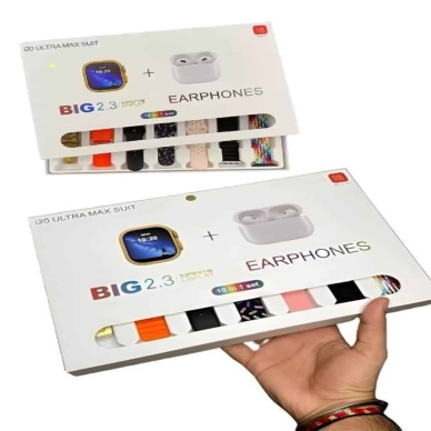 Akıllı Saat Bluetooth Kulaklık Hediyeli Bildirim Görme Sesli Görüşme Çoklu Kordon