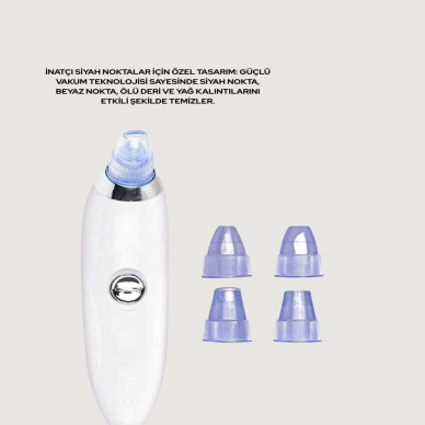 Güçlü Vakumlu Siyah Nokta Temizleyici – Cilt Pürüzlerini Gideren