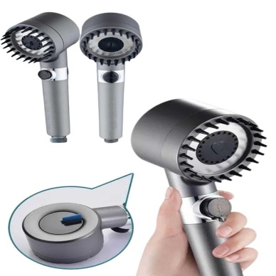 Duş Başlığı Profesyonel Masaj Başlıklı 3 Modlu Yeni Nesil Masaj Uçlu Su Tasarruflu