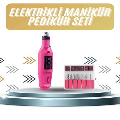 Protez Tırnak Ayak Nasır Ve Tırnak Mantar Makinesi Elektrikli 12v Tırnak Törpü Seti