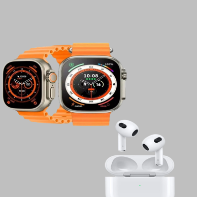 Watch 9 Max Akıllı Saat Sesli Görüşme Özellikli Kulaklık Seti