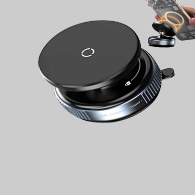 Araç İçi Manyetik Telefon Tutucu 360° Döner Vakumlu Stand