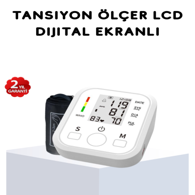 Üst Koldan Ölçüm Dijital Tansiyon Aleti – IHB Aritmi Uyarılı ve Çift Hafızalı