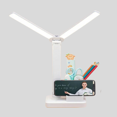 LED Işıklı Masa Lambası – Göz Yormayan Kısılabilir ve Esnek Başlıklı