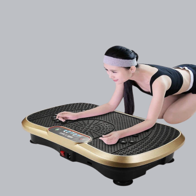 Vücut Şekillendirmeye Yardımcı Titreşimli Spor Platformu