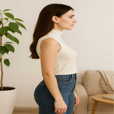 Kadın Kolsuz Body (2 Adet)-(17952)