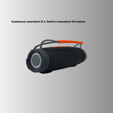 Bluetooth 5.1 Kablosuz Hoparlör Derin Bas RGB Işıklı