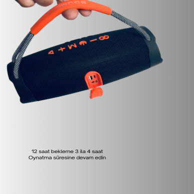 Bluetooth 5.1 Kablosuz Hoparlör Derin Bas RGB Işıklı