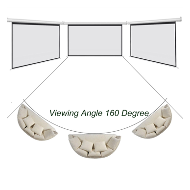 Everest MPP-240 240x200 STORLU PROJEKSİYON PERDESİ Arkası Siyah Fonlu Duvar ve Tavana Asılabilir(1923)