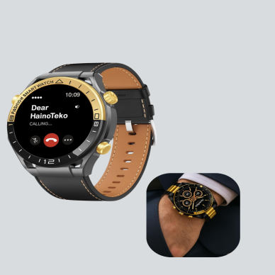 3 Bileklikli Amoled Akıllı Saat Bluetooth Çağrı ve Sağlık Takipli