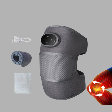 Ev Tipi Isı ve Titreşim Destekli Diz Masaj Aleti