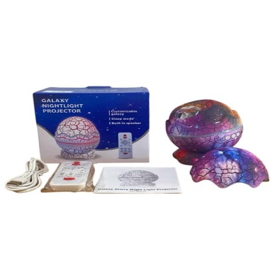 Dinozor Yumurtası Gece Masa Lambası Bluetooth Hoparlör 14 Renk Seçeneği