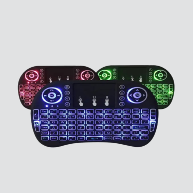 LED Işıklı Q Klavye – Touchpad Numerik Tuş Takımı ve Multimedya Kısayolları