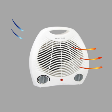 2000W Taşınabilir Elektrikli Fanlı Isıtıcı – Hızlı Isınma Kompakt Boy