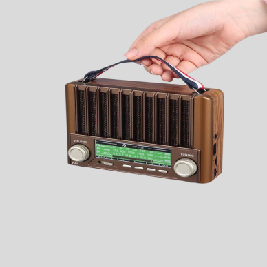 Solar Hoparlör Bluetooth FM AM SW Radyo Çok Fonksiyonlu Şarjlı