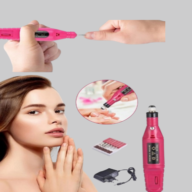 Profesyonel Tırnak Manikür Aleti – Şarjlı Ayarlanabilir Hız Düşük Titreşim ve Sessiz Motor Teknolojisi