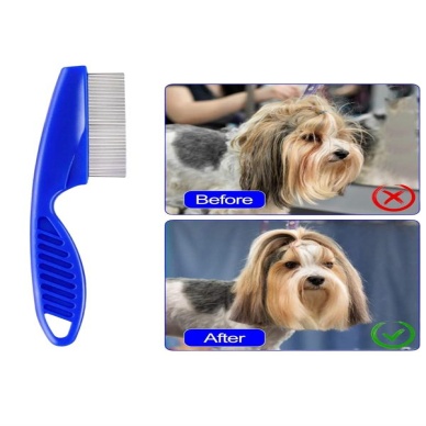 4lü Bit Evcil Hayvan Tarak Seti Kedi Köpek Bit Tarak Seti Pire Tarağı