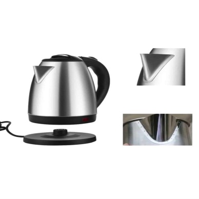 Kettle Su Isıtıcı C F Priz Uyumlu 220 - 240 V Paslanmaz Çelik Kablolu