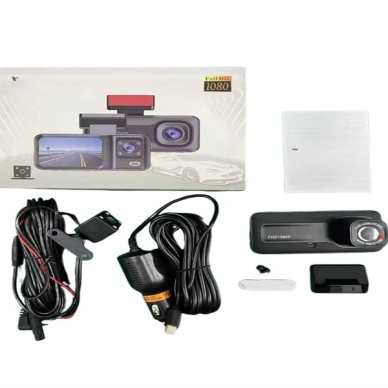 Ön ve Arka Kameralı 2 İnç 1080P Full HD DVR Araç İçi Ekran