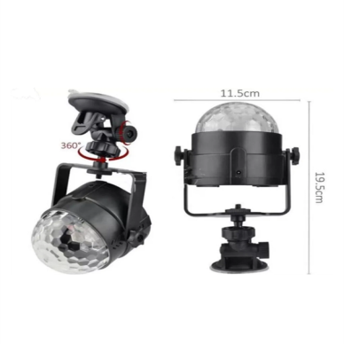 Taşınabilir ve Dayanıklı Plastik Kristal LED Disko Işığı