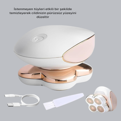 Hassas Ciltler İçin Ağrısız Vücut Tüy Temizleme Cihazı
