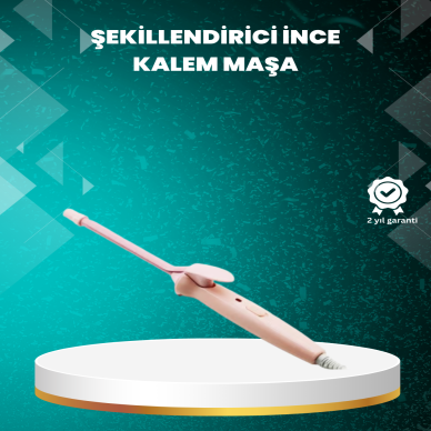 9mm İnce Bukle Maşası Afro ve Sık Bukleler İçin Uygun