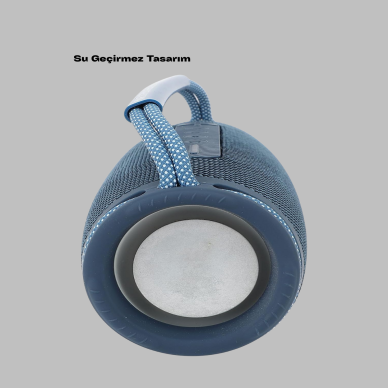 Net Stereo Ses Sunan IPX5 Su Geçirmez Bluetooth Hoparlör