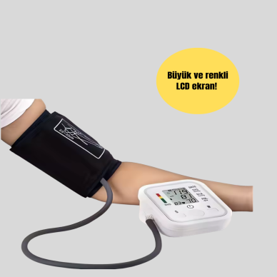 Elektronik Tansiyon Ölçer LCD Dijital Ekranlı
