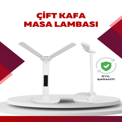 Göz Koruyucu LED Okuma Lambası | Titreşimsiz Işık Kalemlik ve Stand Fonksiyonlu