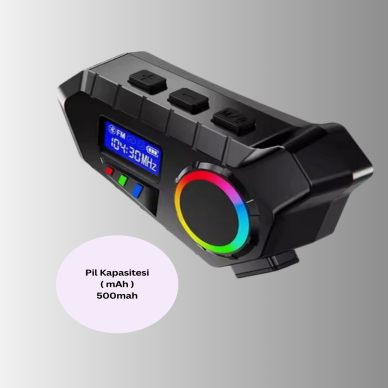 Bluetooth 5.4 Kablosuz Hoparlör IP65 Su Geçirmez ve 40 Saat Uzun Pil Ömürlü