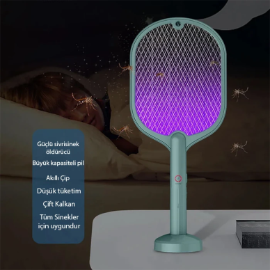 EZERE WP-07 UV Işıklı Elektrikli Sivrisinek Kovucu-(5775)