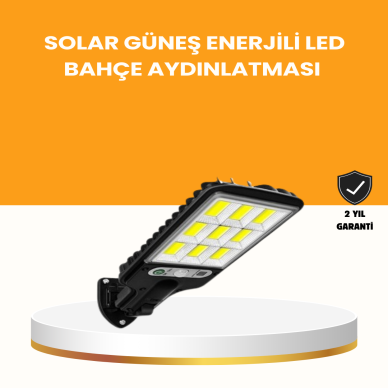 Sensörlü Sokak Tipi Lamba Günlük Kullanım İçin İdeal