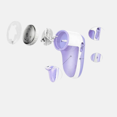 Şarjlı Tiftik Temizleyici – Çıkarılabilir Hazneli Anti-Statik Fırçalı USB Şarjlı