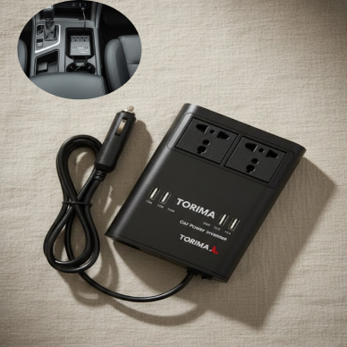 Oto Çakmaklık İnvertörü Çok Amaçlı 150W Elektrik Dönüştürücü