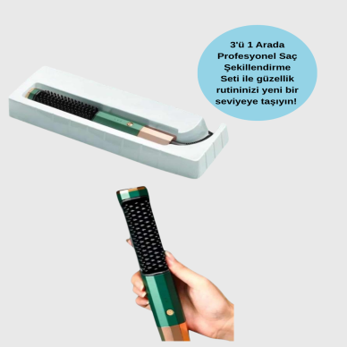 Termal Koruma Sistemli Çok Fonksiyonlu Saç Şekillendirme Cihazı