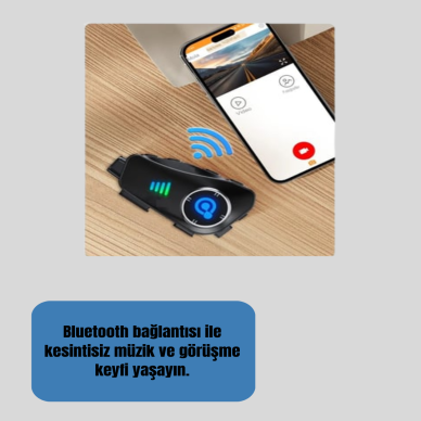 Q28 Kask Kulaklık 1080P HD Kamera – Bluetooth 5.3 Su Geçirmez Gürültü Azaltma