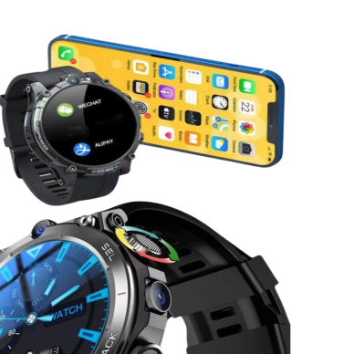 Akıllı Saat Yeni Model Sesli Asistan Bildirim Görme Bluetooth Bağlantılı Müzik Dinleme