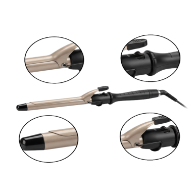 Kalın Bukleler İçin 25 mm Saç Maşası Seramik Plakalı 230 Derece