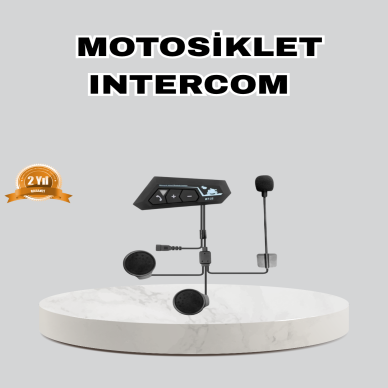 Motosiklet Kaskı İçin Bluetooth Kulaklık – Kablosuz Mikrofonlu Gürültü Azaltmalı BT22