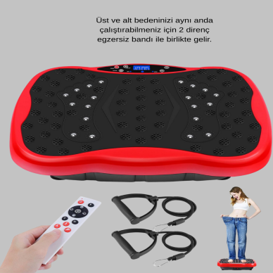 Evde Fitness İçin Titreşimli Plate Spor Platformu